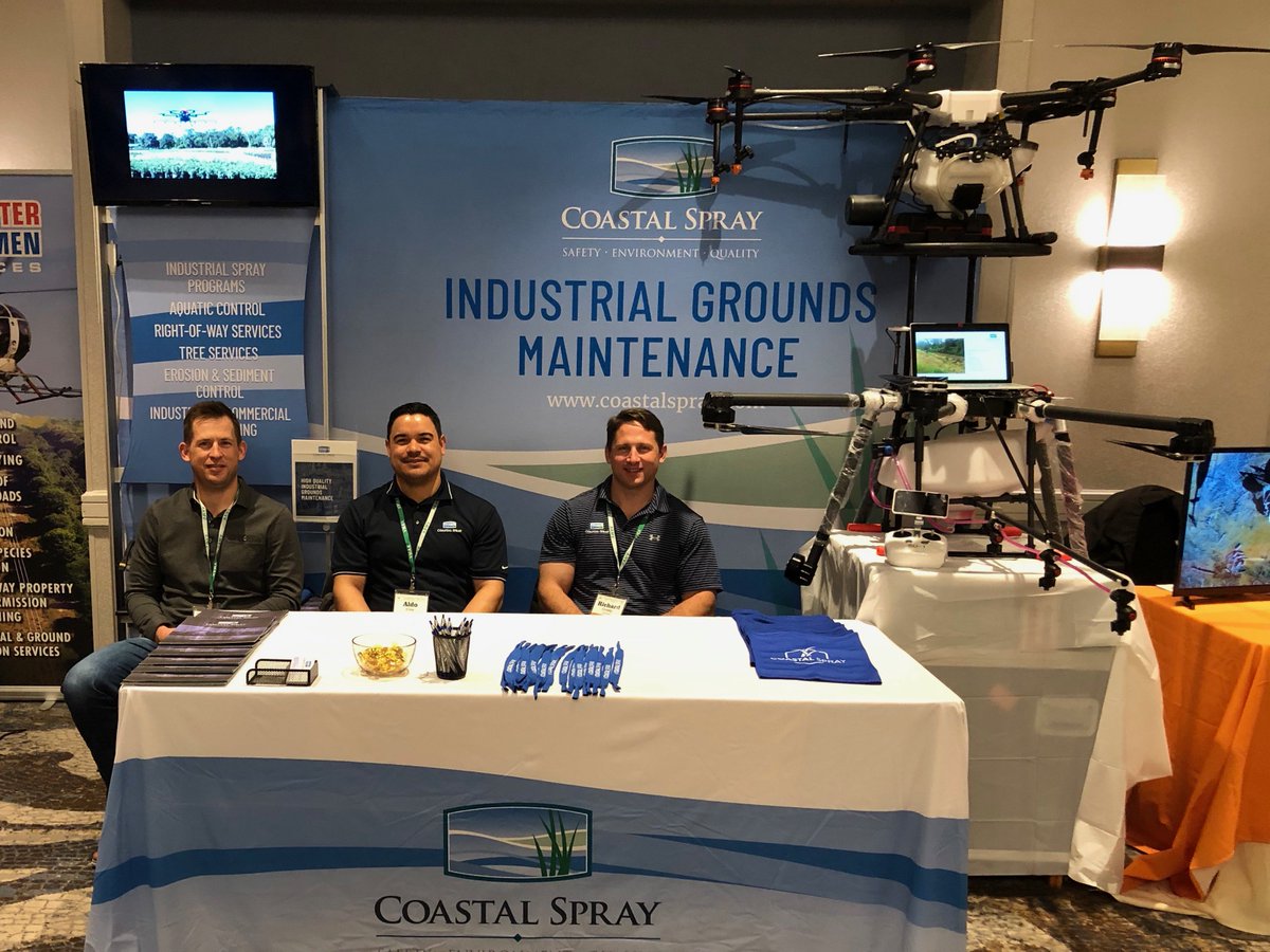 CoastalSpray's tweet photo. We are at the Vegetation Management Association of Kentucky conference in Lexington! If you're in attendance, make sure to stop by our booth to chat with our experts. #VMAK https://t.co/NSe93qAOYi