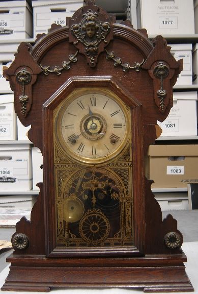 strathroymuseum's tweet photo. @SpadinaMuseum @CanMusHistory @RMGreenwich @RoyalAlberta @GibsonMuseumTO @IndianaHistory @GOREPLACE @1890House @fortyork @CampbellHouseTO We've got pretty clocks too! #RockOutWithYourClockOut https://t.co/JI1WG3qtFw