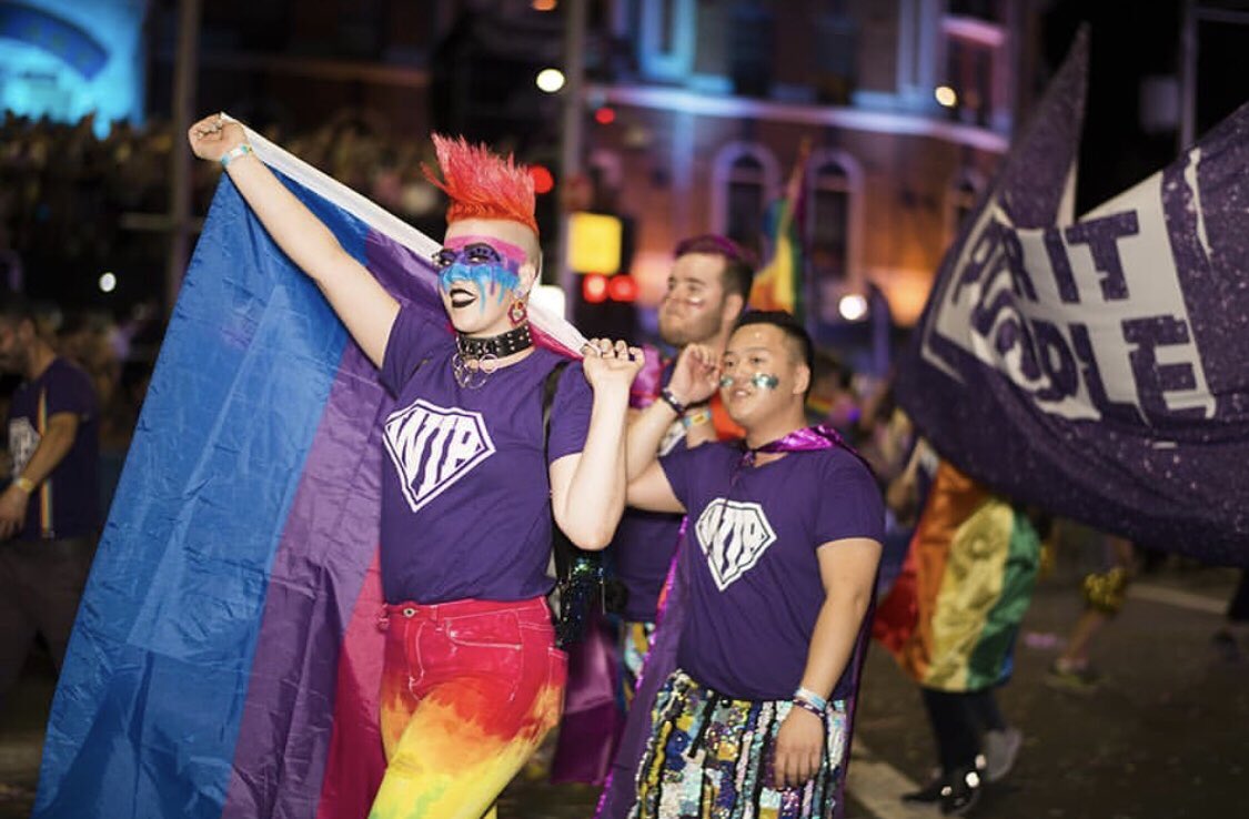 Wear it Purple (@wearitpurple) on Twitter photo #Fearless Superheroes of Tomorrow at the 2019 <a href="/sydneymardigras/">Sydney Gay and Lesbian Mardi Gras</a> Parade! ๐๐ณ๏ธโ๐๐
๐ธ Heron #wearitpurple #mardigras #mardigras2019 #sydney #proud #pride #superheros #Fearless Superheroes of Tomorrow at the 2019 <a href="/sydneymardigras/">Sydney Gay and Lesbian Mardi Gras</a> Parade! ๐๐ณ๏ธโ๐๐
๐ธ Heron #wearitpurple #mardigras #mardigras2019 #sydney #proud #pride #superheros