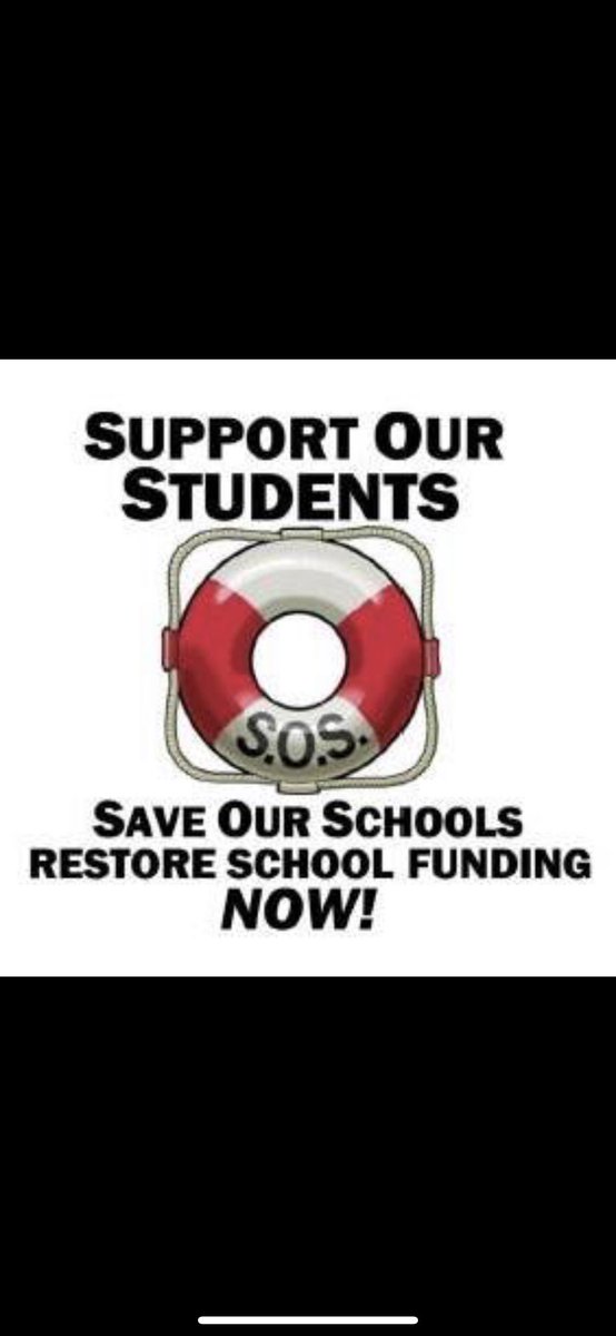 KellySomma's tweet photo. Fair funding for our schools #sos #WeAreTrschools @wearetrschools  we will continue the fight for our students, staff and our future students! https://t.co/5EBUltmGb2