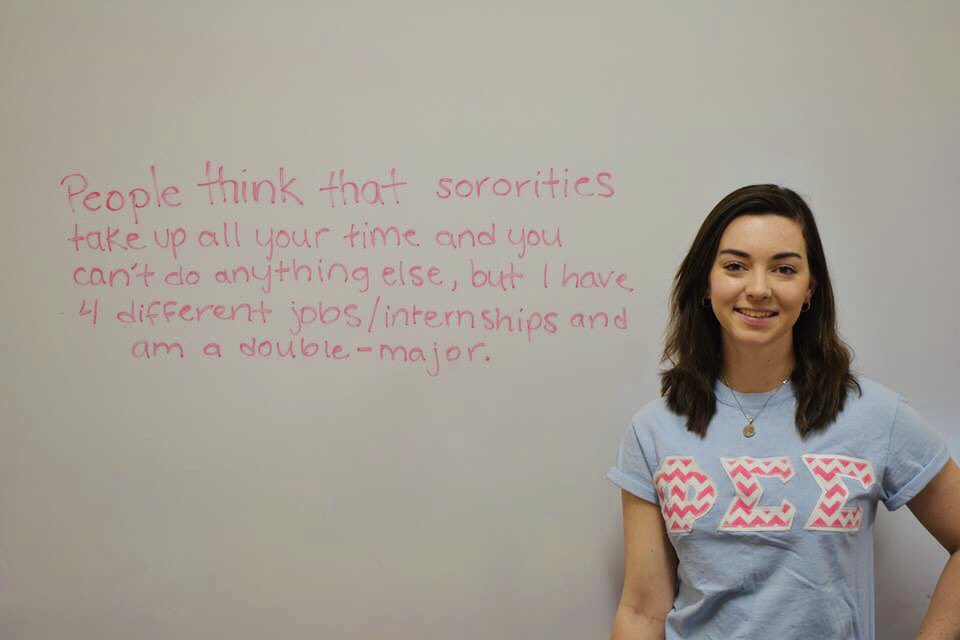 UMBCpha's tweet image. Second day of ritual week means second day of breaking Greek stereotypes!