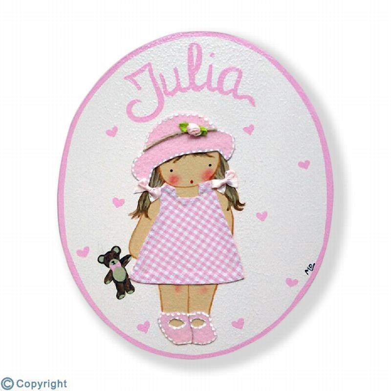 KdeKids's tweet photo. ❤ NIÑA CON SOMBRERO ❤ Placa infantil personalizada con el nombre de la colección Nubes https://t.co/6leEMUST1C #PlacasInfantiles https://t.co/Hy16xxjXBq https://t.co/3f964lut5X