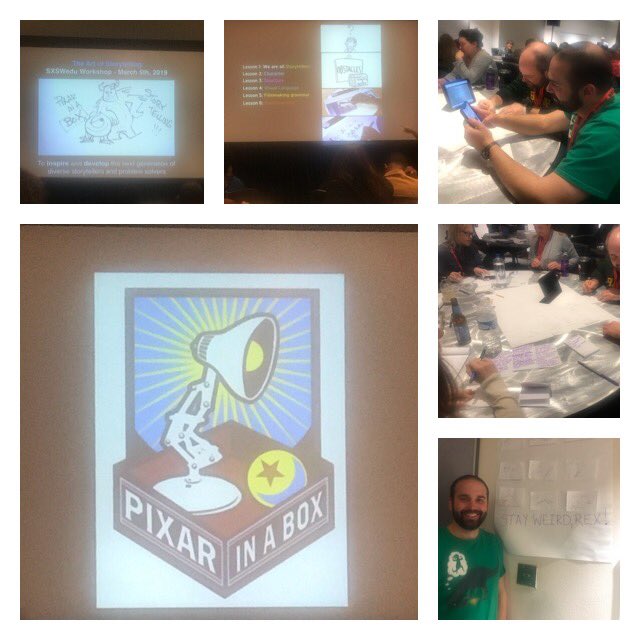Jacqueline Garcia (@gigemits) on Twitter photo Such a fun & engaging session! Getting students excited about writing through the Art of Storytelling! @pixarinabox <a href="/SXSWEDU/">SXSW EDU</a> <a href="/BCE_BlueJays/">BrushyCreekElementary</a> @ElsaEngRRISD <a href="/forestnorth/">Forest North Elementary</a> <a href="/RoundRockISD/">Round Rock ISD</a> <a href="/RRISDTech/">RoundRock Technology</a> <a href="/RRISDCurriculum/">RRISD Curriculum</a> #rrisd1family Such a fun & engaging session! Getting students excited about writing through the Art of Storytelling! @pixarinabox <a href="/SXSWEDU/">SXSW EDU</a> <a href="/BCE_BlueJays/">BrushyCreekElementary</a> @ElsaEngRRISD <a href="/forestnorth/">Forest North Elementary</a> <a href="/RoundRockISD/">Round Rock ISD</a> <a href="/RRISDTech/">RoundRock Technology</a> <a href="/RRISDCurriculum/">RRISD Curriculum</a> #rrisd1family