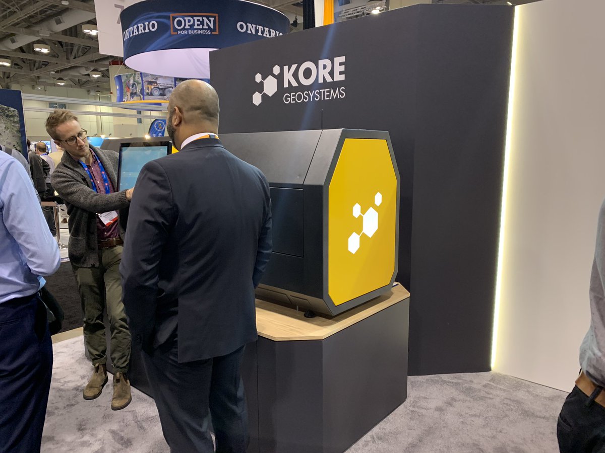 KitcoNewsNOW's tweet photo. Some not-to-miss booths at the #PDAC2019: 2017 #DisruptMining winner @KGeosystems https://t.co/FaRBpddCaj