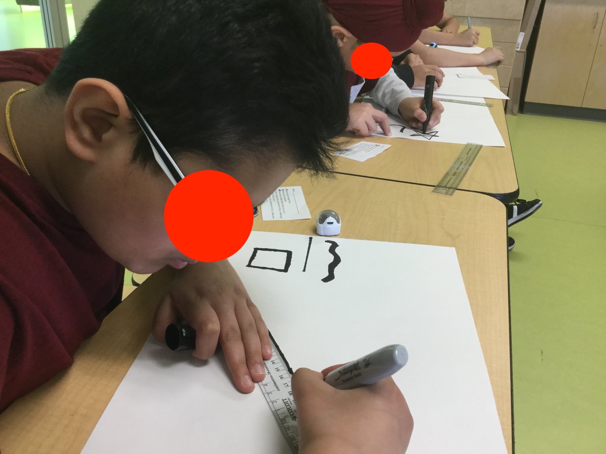 MSBhullarCBE's tweet image. 1) Exploring math through collaboration and working with basic coding.
2) Working together to prove that air has mass.
3) Using our understanding of measurement to design and construct polygons for our Ozobots.
#plantingseeds #collaboration #technologyandlearning
