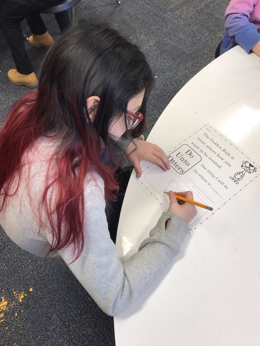 This month’s #jagden lesson was about respect and manners. We used the book, Do Unto Otters 📚. They rocked it! <a href="/HRTJaguars/">Heartland Elementary</a>