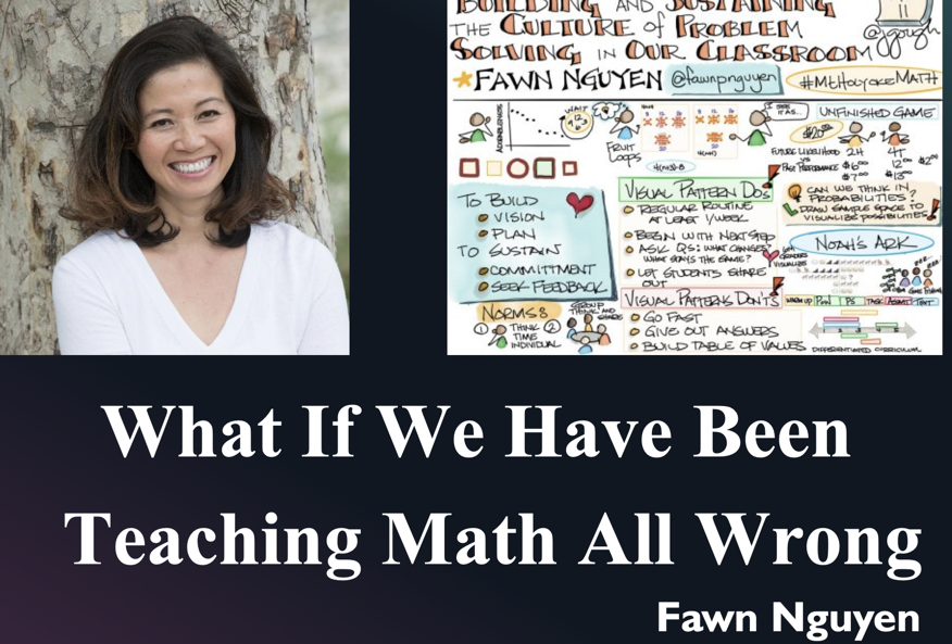 cbrownLmath's tweet image. #PunkMath #MathDisruption #MathRecess #JoyfulMath #SXSWEDU2019 
Could we be doing this WRONG!???