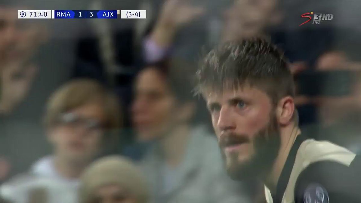 Ajax Real Madrid Ajax Aggregate Lasse Schone Pulled Ajax Real Madrid Champions Shock Exit Live Coverage Continues Supersport Scoopnest