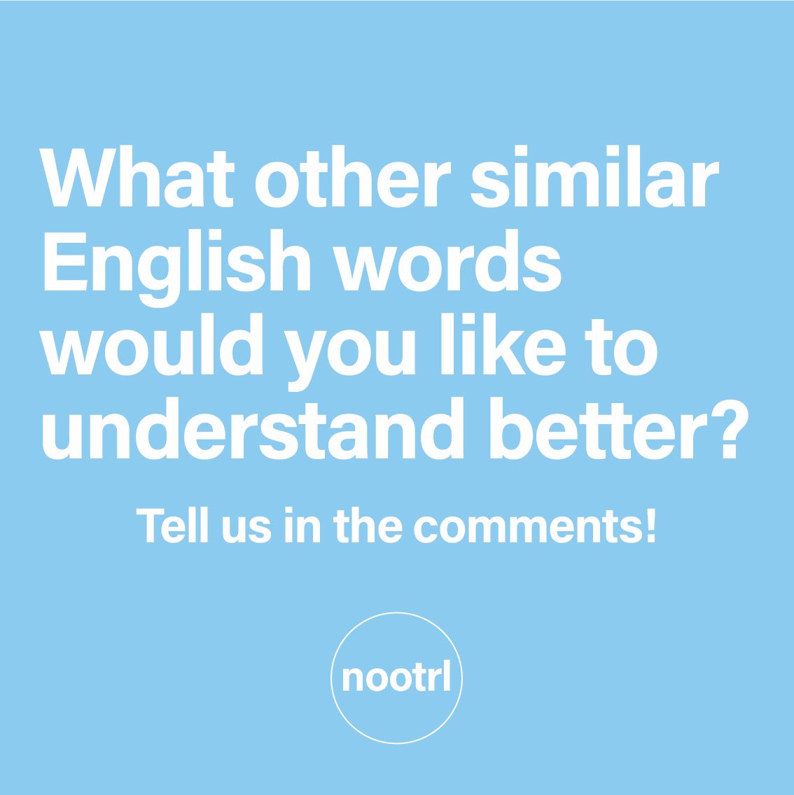 nootrlept's tweet photo. 🎯3000 Words to English Fluency!
#threethousandwords about the morning.
https://t.co/70uwzFoOki
#Chile #Panama #EnglishIdioms #México #Guatemala #Honduras #ElSalvador #Argentina #Paraguay #Colombia #USA #Venezuela #Ecuador #Peru #ellchat #eslchat #EnglishTips #English101 https://t.co/kMICRDrR3M