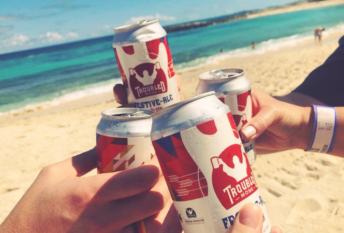 Our Festive Ale even made it to the Bahamas! 🍻🌴☀️

Thanks Jesse Wasmuth for the photos!

If you enjoyed the Festive Ale during the Canada Winter Games, you're in luck...there are still just enough 6 packs available out of the taproom for reminiscing on the good times!