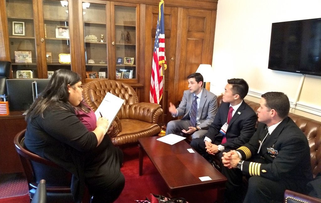 Advocating for the vital need for continued funds for high-quality urologic research <a href="/PCORI/">The Patient-Centered Outcomes Research Institute</a>, DoD, and NIH. As a constituent, thank you, <a href="/RepDavidTrone/">ARCHIVED: Rep. David Trone</a>, for keeping medical research at the top of your priority list! #AUASummit19