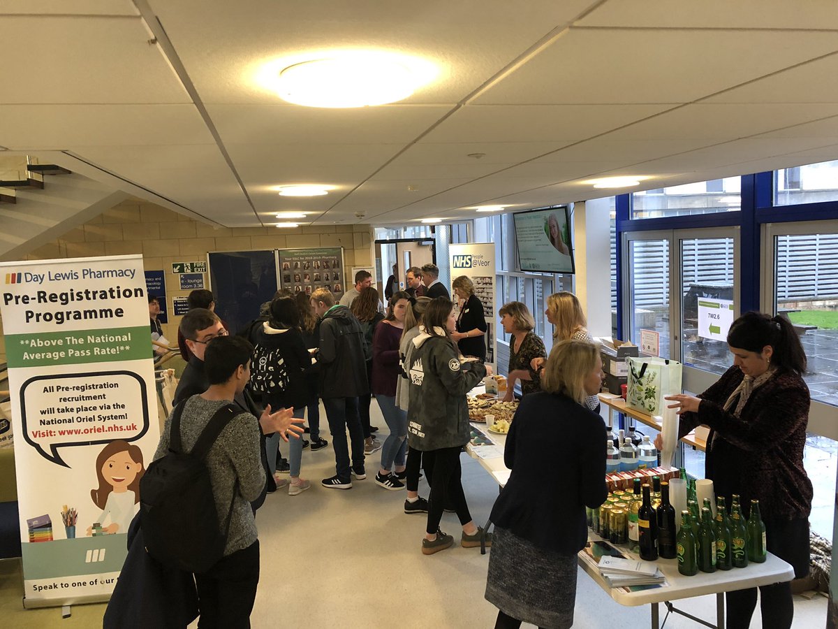 Really inspiring evening with some amazing speakers <a href="/PharmUnivBath/">PharmUnivBath</a> talking to students about pharmacy in the South West! Great to hear about the innovative work that is being done and the fantastic opportunities available for those who want them! Thank you to all who came!
