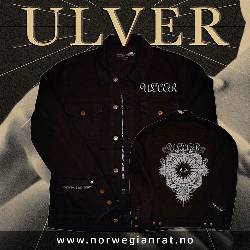 NorwegianRat's tweet photo. @ULVEROFFICIAL denim jackets available in store! #ulver #ulverband #ambient #noise #experimental https://t.co/iCNM5eMjy9