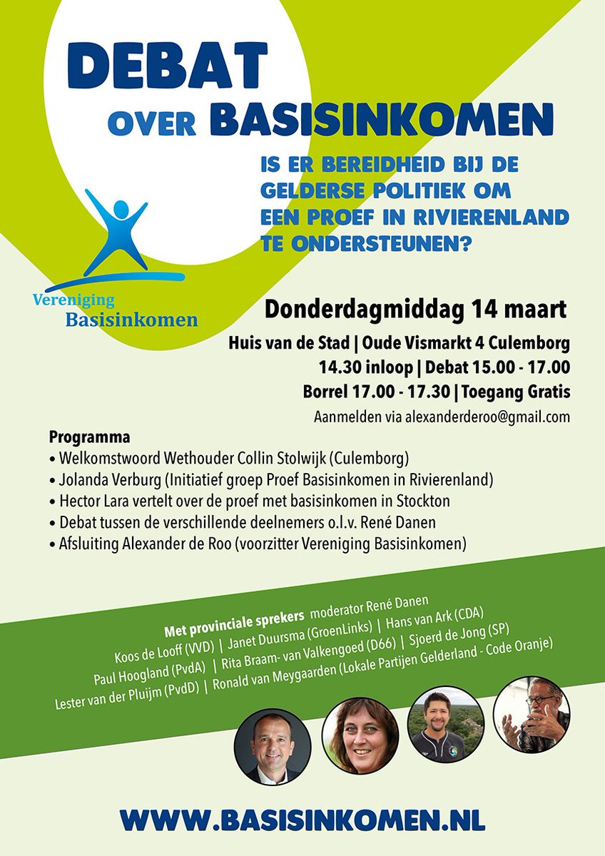 M_Cornielje's tweet photo. @vetteviscom @Code__Oranje @CPBnl Gaat Gelderland experimenteren met basisinkomen? #Nuongelden @FD_Nieuws @BNR 14 maart Culmeborg 15-17 uur. @BIpartij @basisinkomen https://t.co/K9F4q24qte