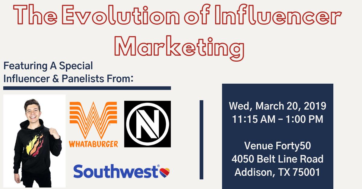 amadfw's tweet photo. We're Gearing Up for a Special Executive Luncheon this Month! Learn about the Power of Influencer Marketing and How You Can Use it. https://t.co/bSDyYOLBiF https://t.co/20q9vEcohZ