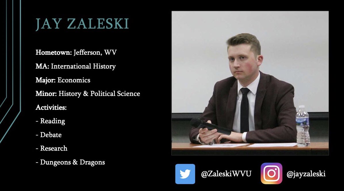 realWVU's tweet photo. Vote Jay Zaleski (@ZaleskiWVU) for Student Body President! ππ€ #VoteREALIST https://t.co/9Wt5QibGER