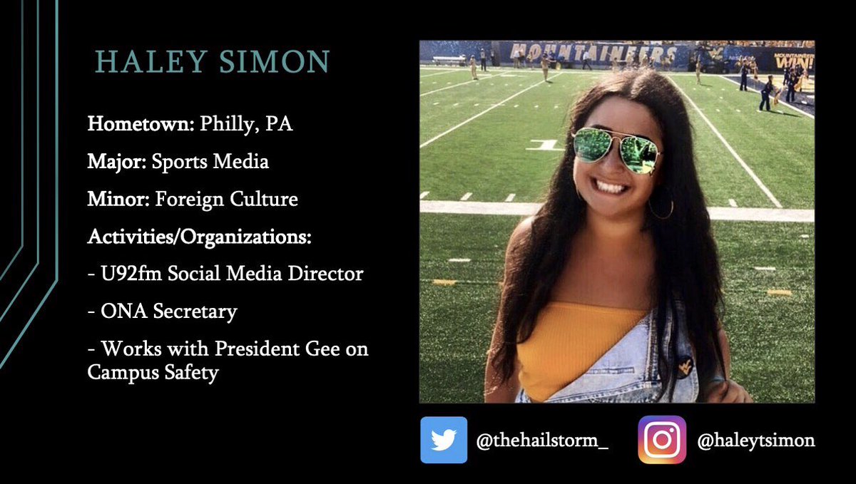 realWVU's tweet photo. Vote Haley Simon (@thehailstorm_) for Senator! ππ€ #VoteREALIST https://t.co/wkszTcvxoZ