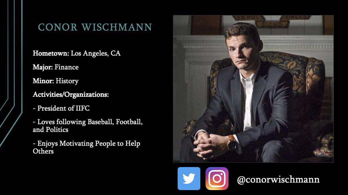 realWVU's tweet photo. Vote Conor Wischmann (@ConorWischmann) for Senator! ππ€ #VoteREALIST https://t.co/VPUzzFbiXr