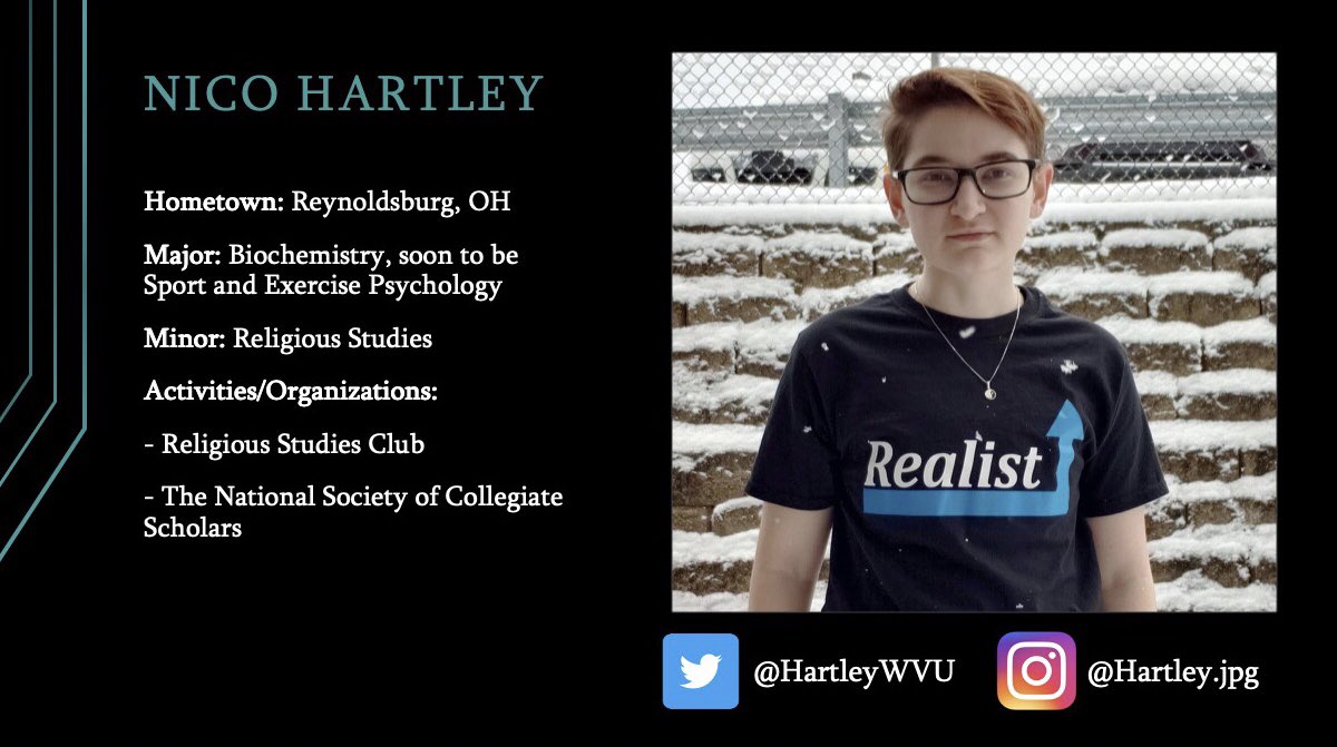 realWVU's tweet photo. Vote Nico Hartley (@HartleyWVU) for Senator! ππ€ #VoteREALIST https://t.co/NK2EbBmRU3