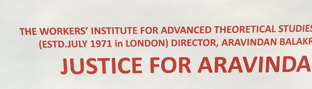 Finbar59's tweet photo. @felixwhite  The Worker’s Institute seem to think Jos Butler has been spreading lies and want #JusticeForAravinda https://t.co/qVUBnHryJz