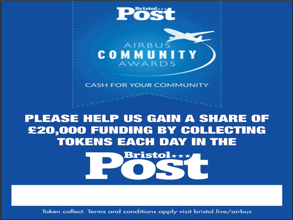 Collect the Airbus voting tokens now and until 18 March to enable us to further our great work in the Kingswood Community.