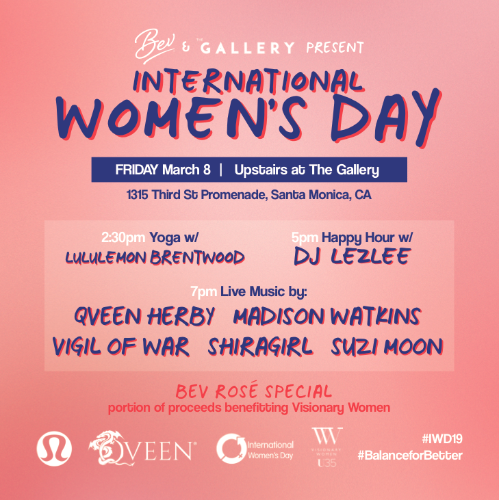 Intl Womens Day is coming up! My lovely ladies at <a href="/VisionaryWomen_/">VisionaryWomen</a> U-35 are throwing a fun event this friday w/ <a href="/lululemon/">lululemon</a>. Come join! Feel free to drop by, support, enjoy some yoga, and drink up.  facebook.com/events/3242689…