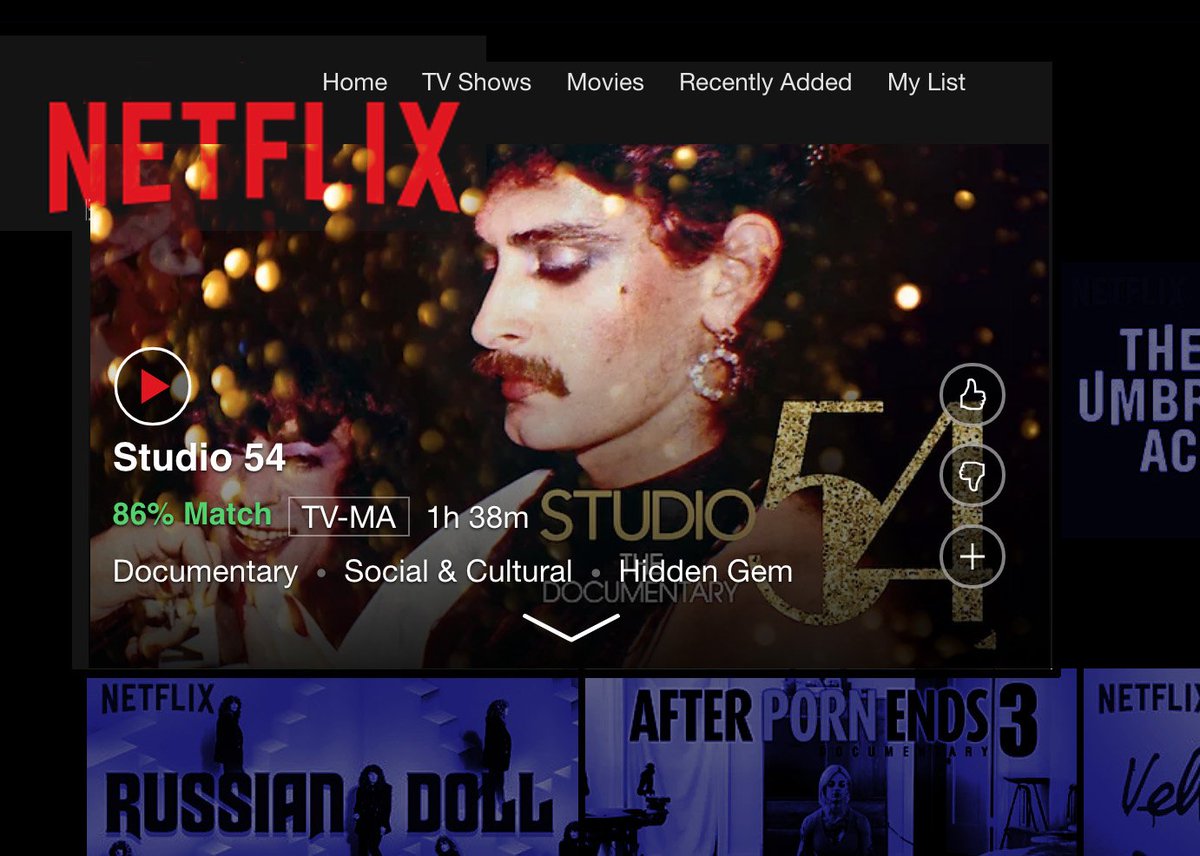 Yes, the 54 Film has made it to Netfilx! And, yes, I am in the film - a great reliving of an amazing experience. It's been a year of celebration in festivals etc. and now it out in the big world! Enjoy!