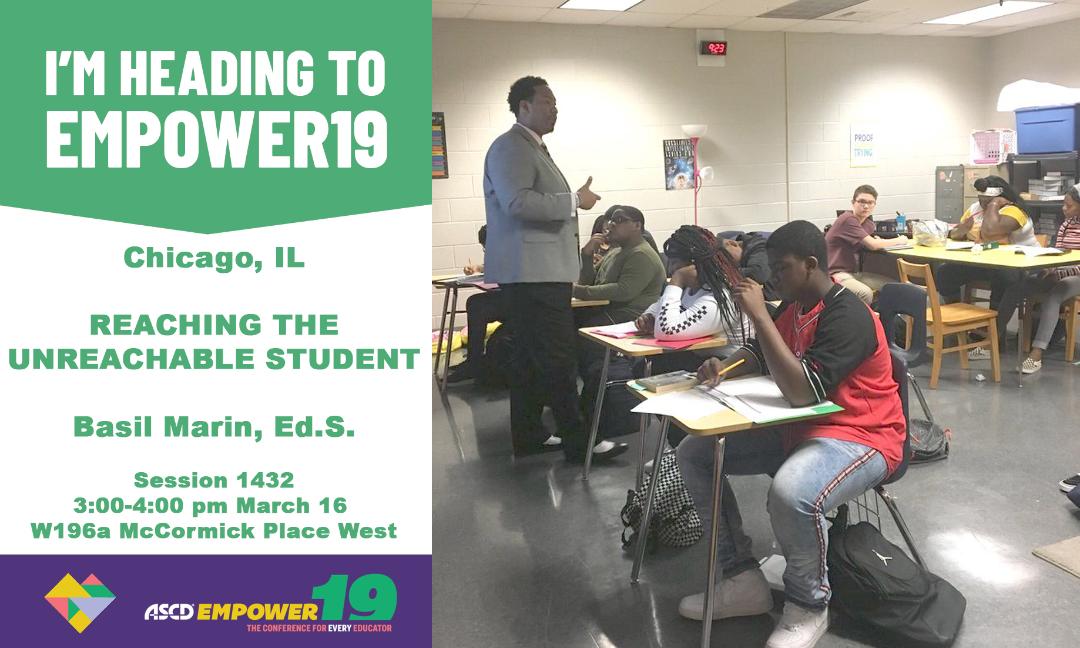 drbasilmarin's tweet image. I am honored and humbled to be a featured speaker at the upcoming @ASCDconf #Empower19  in Chicago, IL on March 16th from 3-4p.m. If you are looking to rejuvenate your "why" and "passion" for this work, come by and hear my journey!! #SavingStarfish #ASCDEL #VASCD #BMEsTalk