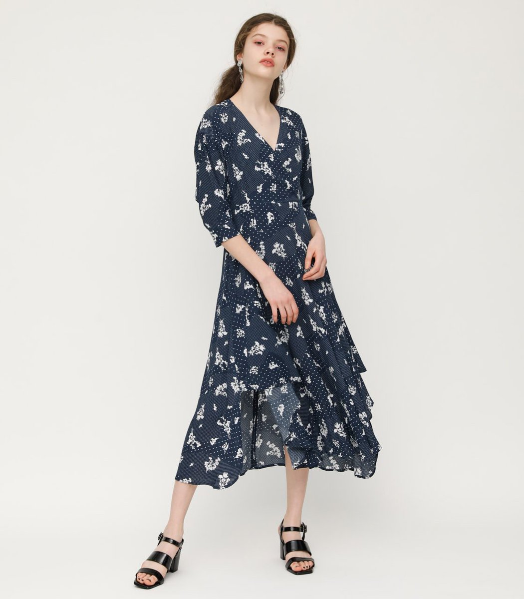 Shel Tter Web Store Sly ドラマ 初めて恋をした日に読む話 第8話にて主演の 深田恭子 さん 春見順子役 が Slyのワンピースを着用 Posy Way Round Hem Dress 8 990 Tax 今すぐチェック T Co 0kx71vpkzg はじこい Sly