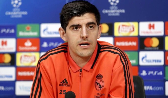 T.Courtois : 'J'avais le soleil dans les yeux sur le 4ème but de l'Ajax'. #RMAAJA