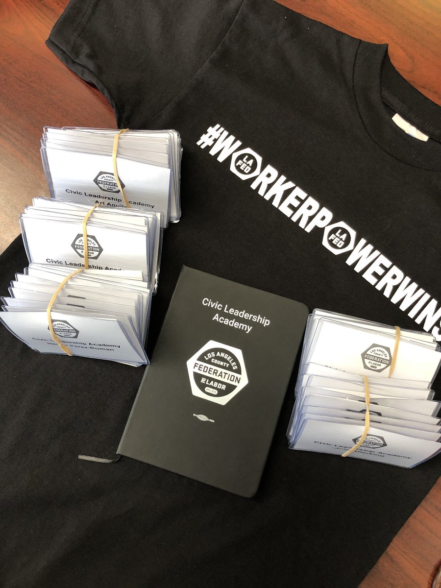 hromero121's tweet photo. We are ready and excited to kick off Cohort #3 of @LALabor ‘s Civic Leadership Academy this weekend. #WorkerPowerWins 💪🏾 https://t.co/O2TtMA2MTN