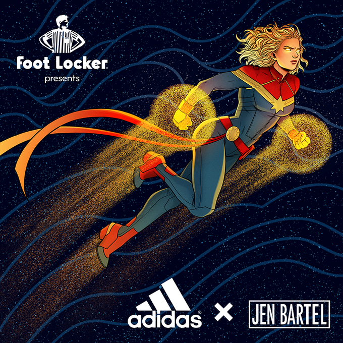 Marvel' Gets A New From Adidas and Locker