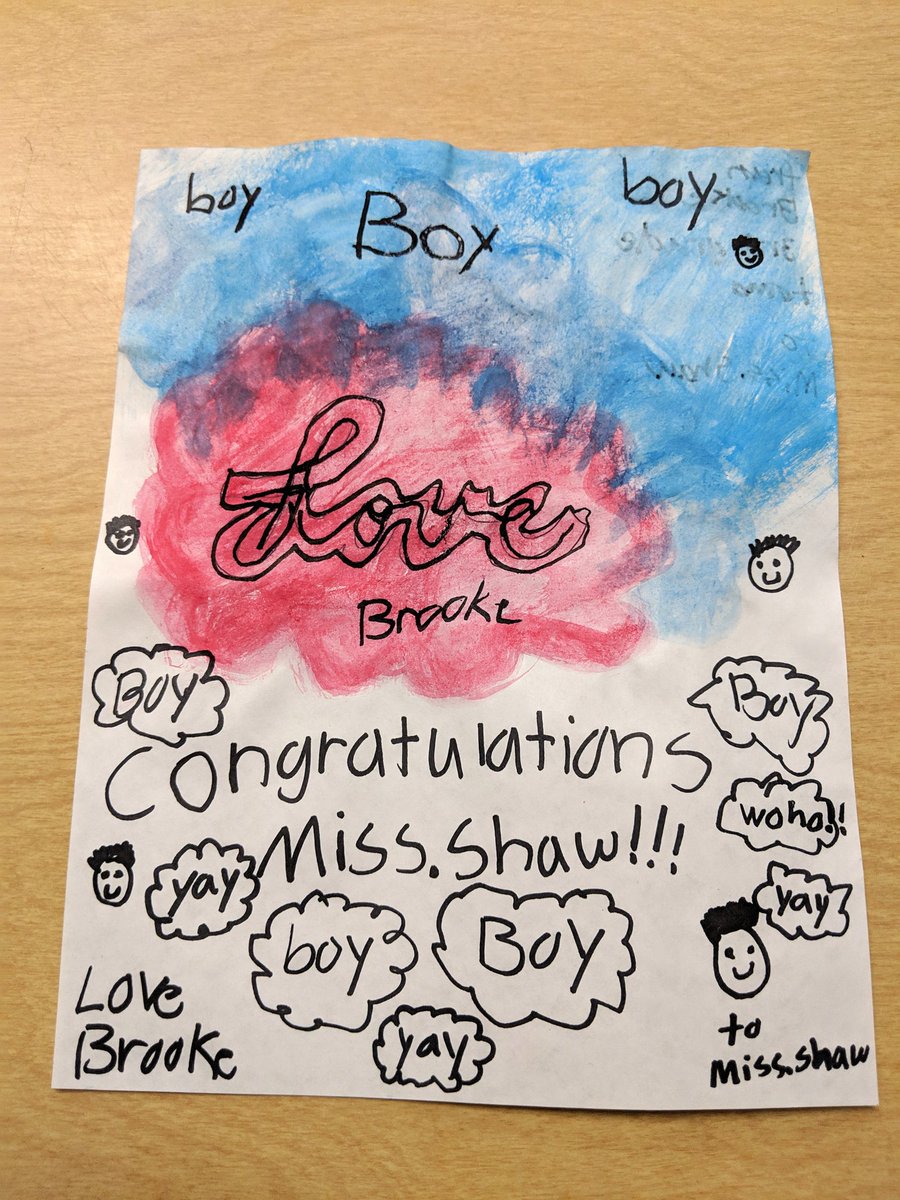 My students know how to warm my heart 💙 #TeamTiger #TrendingTigers