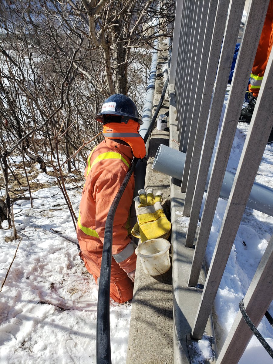 ElmarElectric's tweet photo. #conduitpipe project finished in #Mississauga now the #contractors can run #fiber, 4 other #electrical companies turned this job down and could not do it!! https://t.co/FWAs2pVoU1