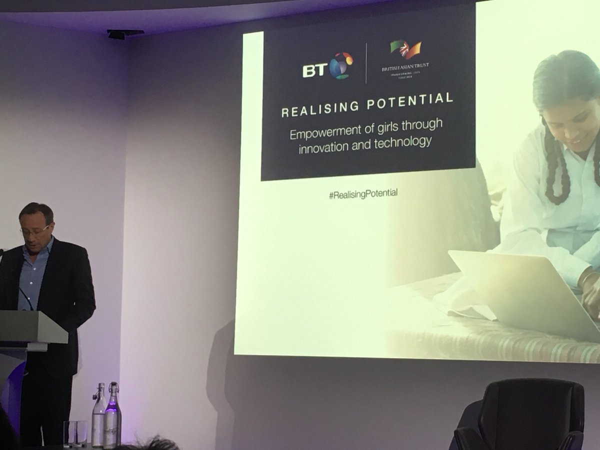 fiona469's tweet photo. #RealisingPotential “Empowerment of girls through innovation and technology” Great event with inspiring panel discussion at BT Tower launching partnership between @britishasiantst @bt_uk https://t.co/qji9cN1VxM