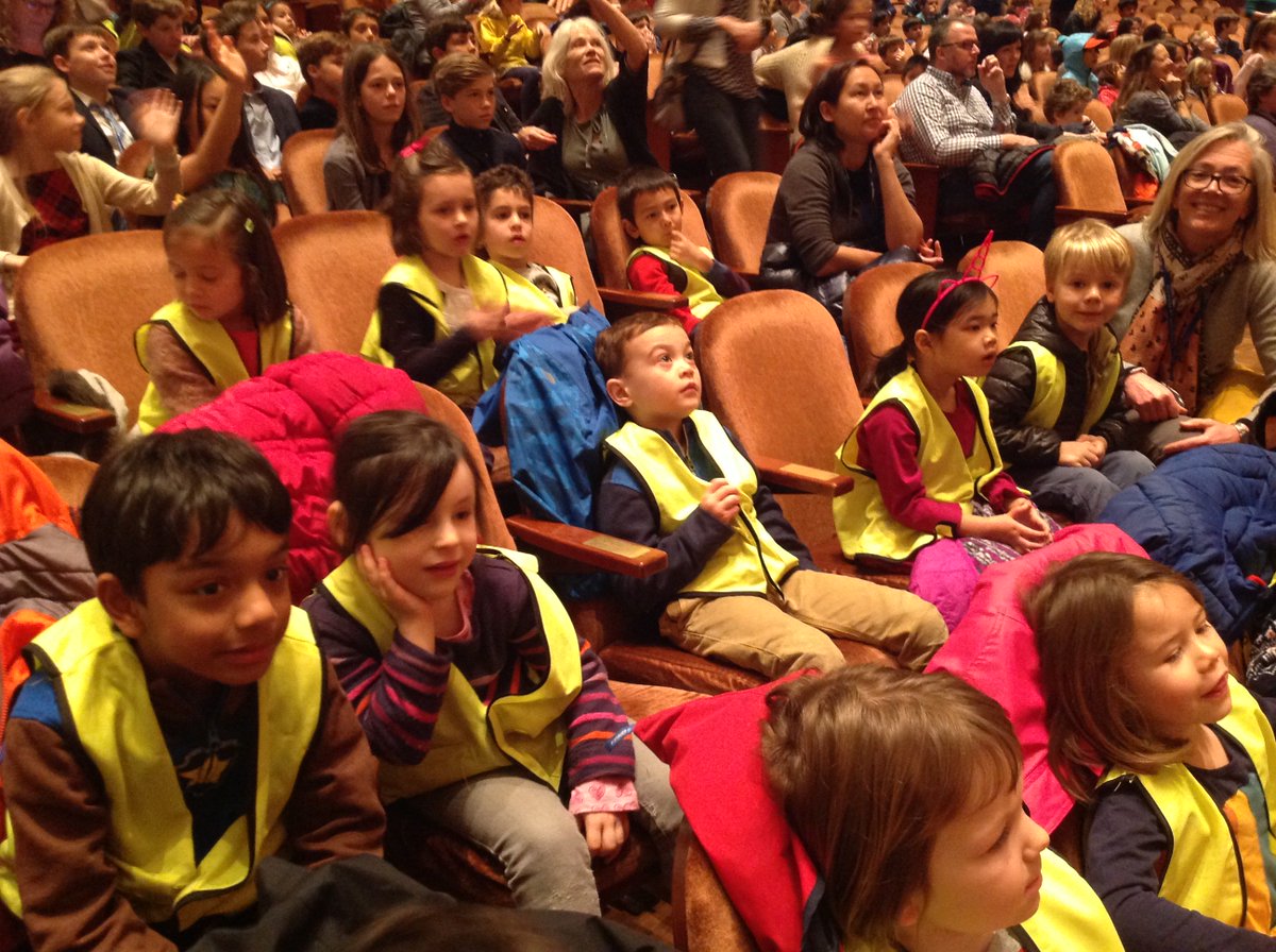 ashburyLFSF's tweet photo. @lelyceesf Kindergarten students went to the 🎼@SFSymphony. For some it was their first time being exposed to live music. #LFSFexplore #LFSFearlylearning https://t.co/fFoaHnhndV