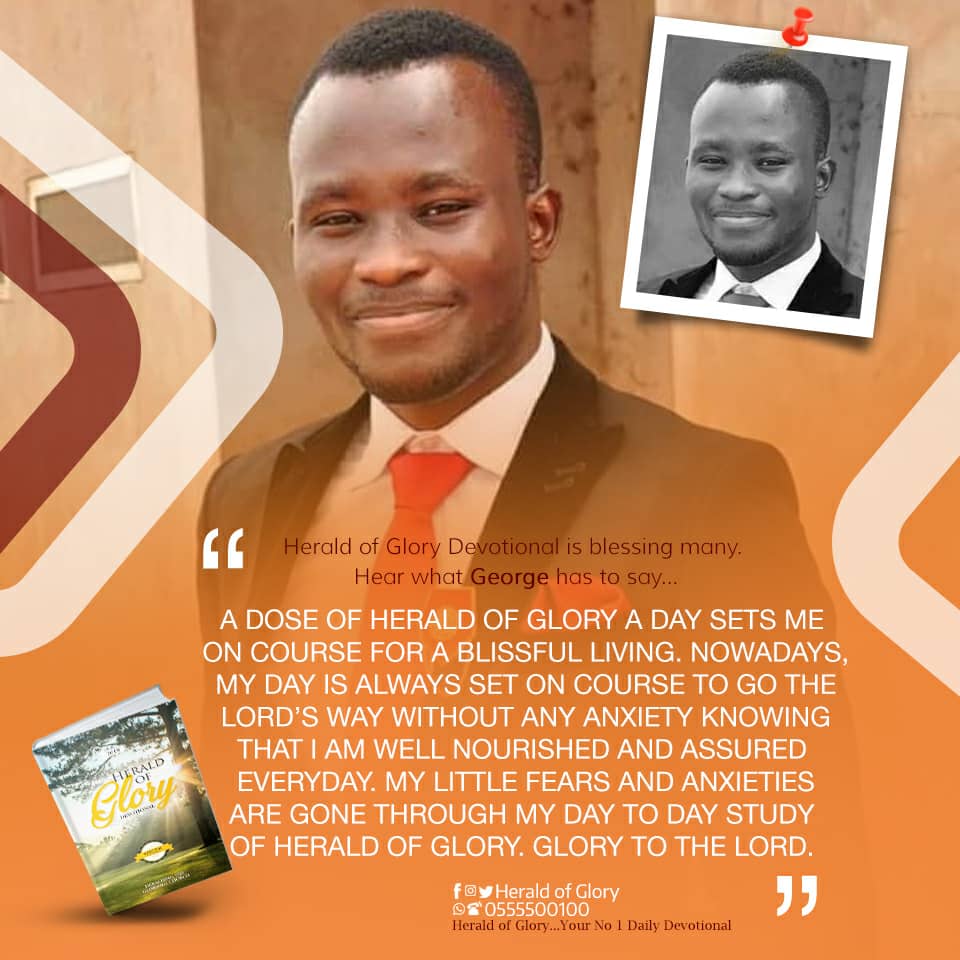 christassemblyw's tweet photo. The Lord Jesus is coming soon for His Glorious Church without spot or wrinkle, or any such thing but holy and perfect. This is the mission of Herald of Glory Devotional.
#ChurchWorldwide
#HeraldOfGlory
#TestimoniesEveryday
#MostReadDevotional
#Number1Devotional https://t.co/mReQR51wlK