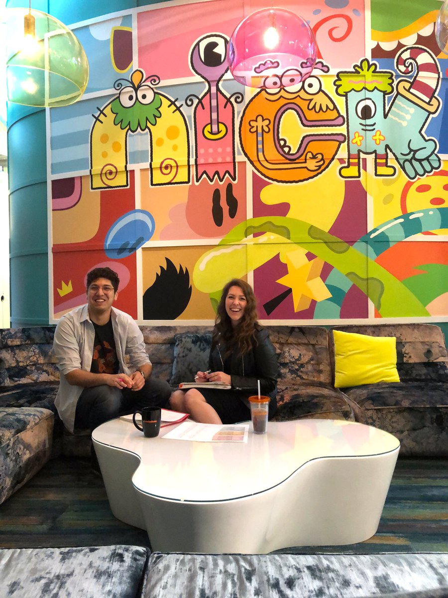 Meeting time here <a href="/NickAnimation/">Nickelodeon Animation</a>!