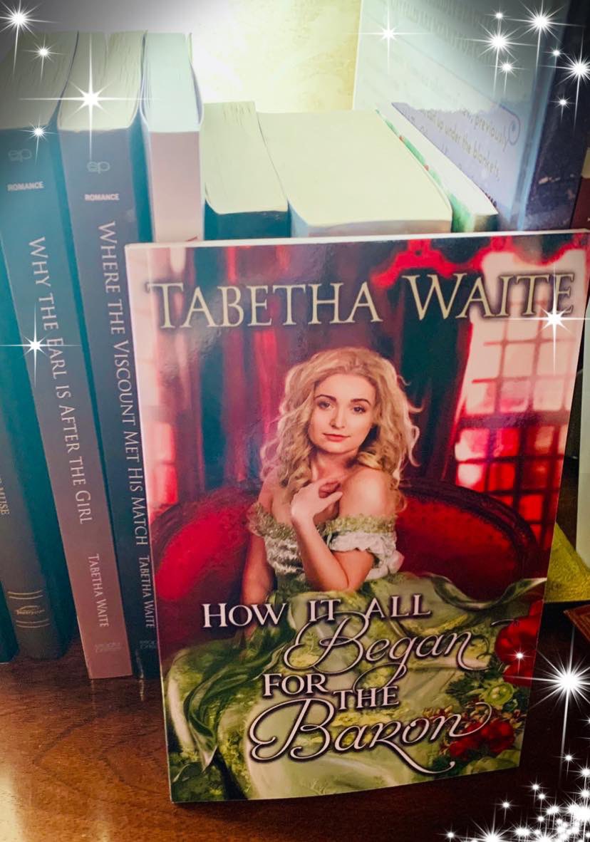 TotallyTabetha's tweet photo. Cassie’s story has officially arrived at my house to join her brother Rion’s book, and she’s absolutely lovely ❤️ My personal library is growing! 🥰 #writerslife #author #historicalromance #prequelnovella #waysofloveseries 💞 https://t.co/ZerXLP8j71