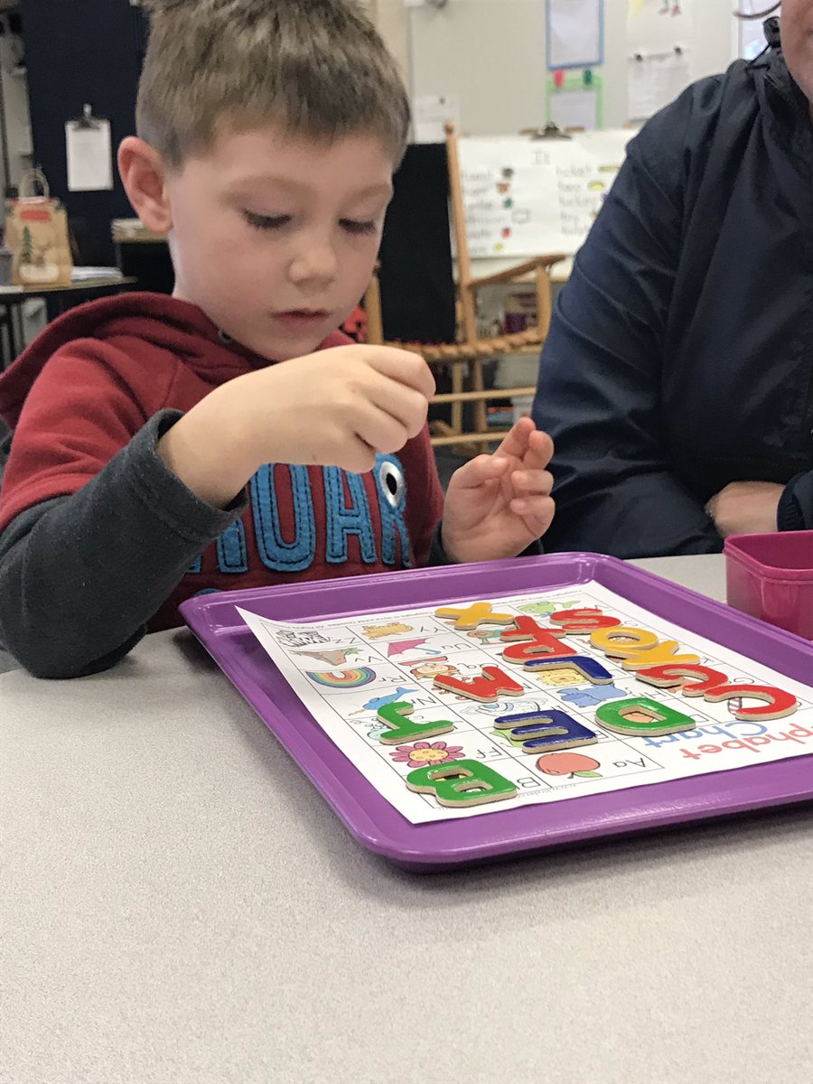 MeganSBush's tweet photo. We are working hard on our letters! We know so many more than we did 5 weeks ago!!!! #oneteammagic #pathtopremier @mossy_creek @AlfordOnTheGo @AikenPublicSch https://t.co/2i9V05hFi8