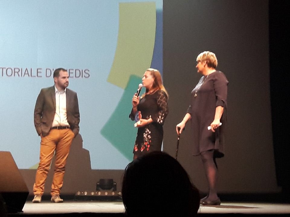 Nath_CASTEX's tweet photo. #enedis Auvergne partenaire des trophées de la #CCI Haute Loire .. Bravo pour cette magnifique soirée où l on peut apprécier le dynamisme local.. Enedis Auvergne est fière d avoir remis le prix Développement Durable à l entreprise #biofloral .. https://t.co/XBVYhYblj7