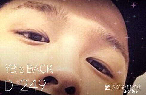 ykr518yb's tweet photo. My KING IS BACK D-249 #D249
Enlisted 🌼360 days🌼 @Realtaeyang #BIGBANG #yb #sol #youngbae #TAEYANG https://t.co/wA3CeJsNCh
