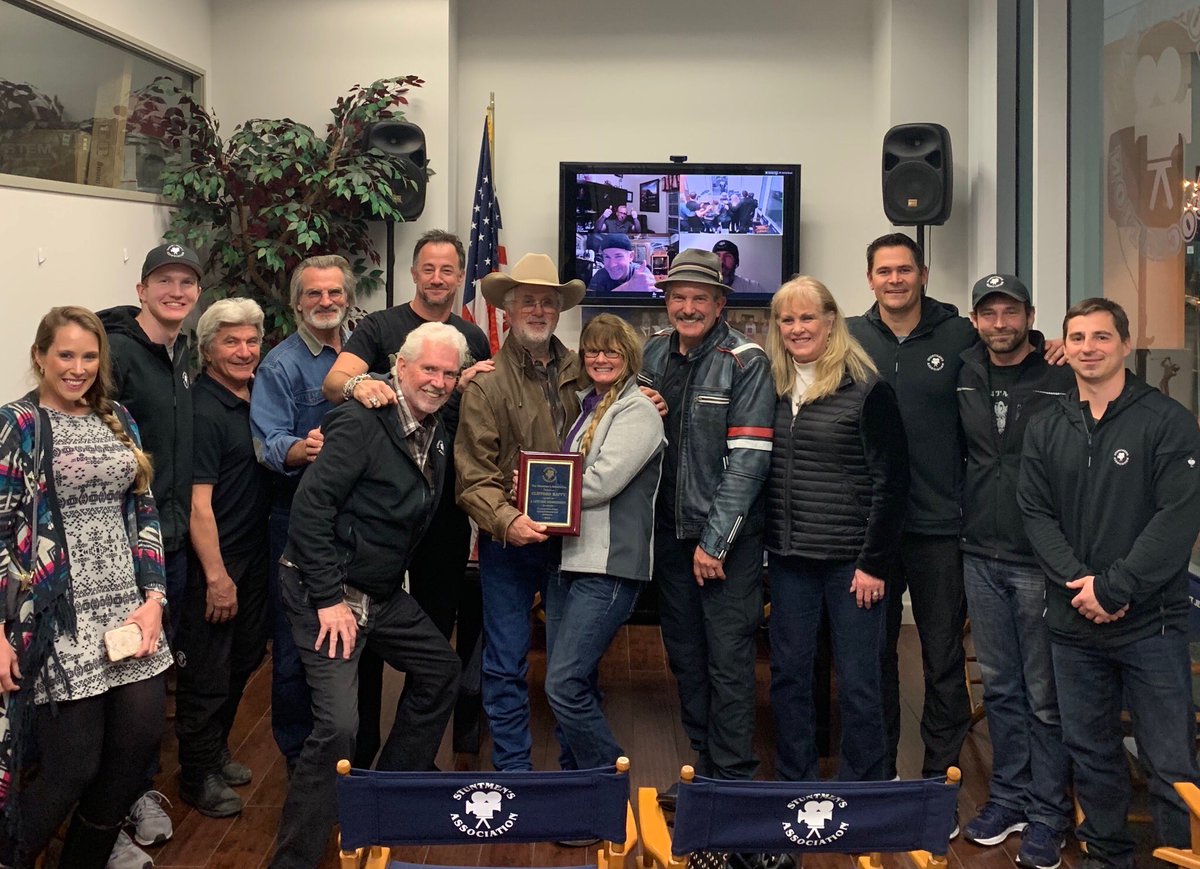 Congratulations to Clifford Happy on his Lifetime Membership with SAMP! #StuntmensAssociation #StuntmensAssociationOfMotionPictures