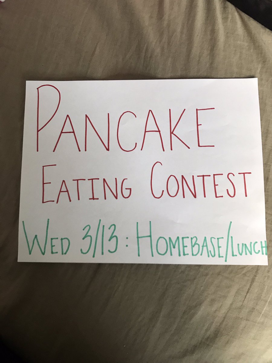 khsunitedway's tweet photo. United Way is coming upon us! Check out these pictures to see what you have within this upcoming week! We will be having a spirit week, a drive, pancake eating contest and out volleyball tournament! Come see us during lunch starting tomorrow to sign up! $5 per person! https://t.co/Tn2LdzECRF