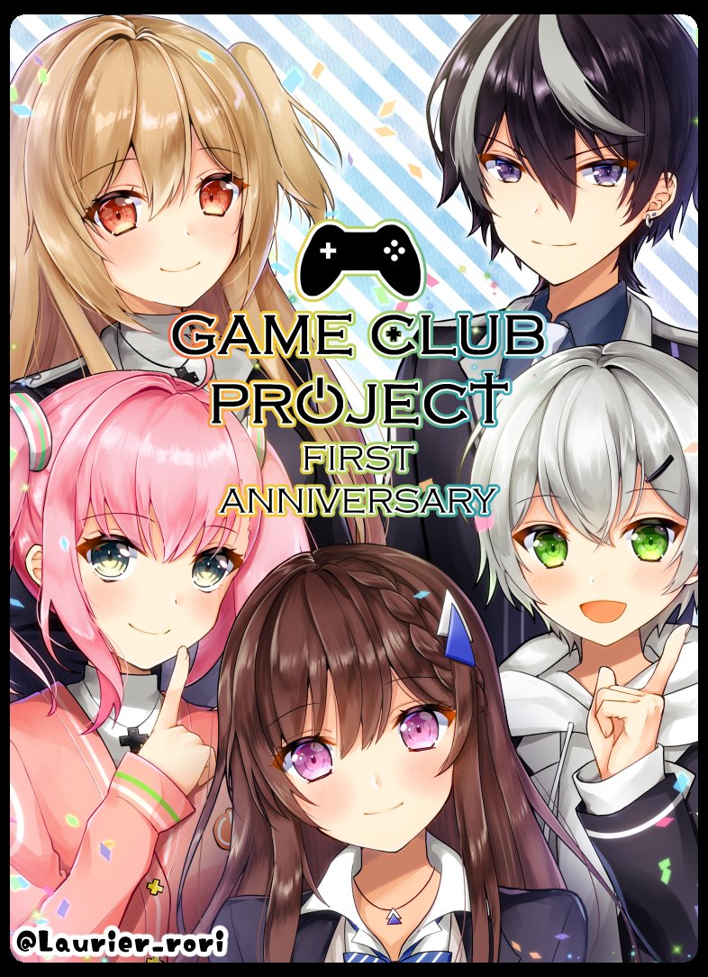 ろーりえ お仕事募集中 ゲーム部一周年 おめでとうございます こちらは記念アンソロジーに寄稿したイラストのトリミングです どんどん大きくなるゲーム部のみんな そしてここあちゃんのことをこれからも応援し続けます ゲーム部に出会えて