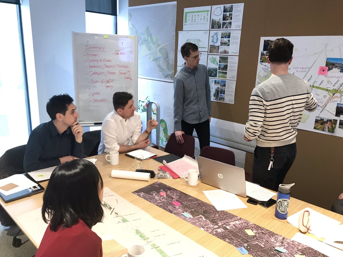 SheilaBoudreau's tweet image. What do you get when you cross an ecologist with 3 urban designers, 3 planners, 2 architects &amp;amp; a landscape architect? An @EcoDesignLabRU 4 @TheMeadoway! Adaptive #GreenInfrastructure #Multisolving #biodiversity #publicrealm #activetransportation @TRCA_HQ