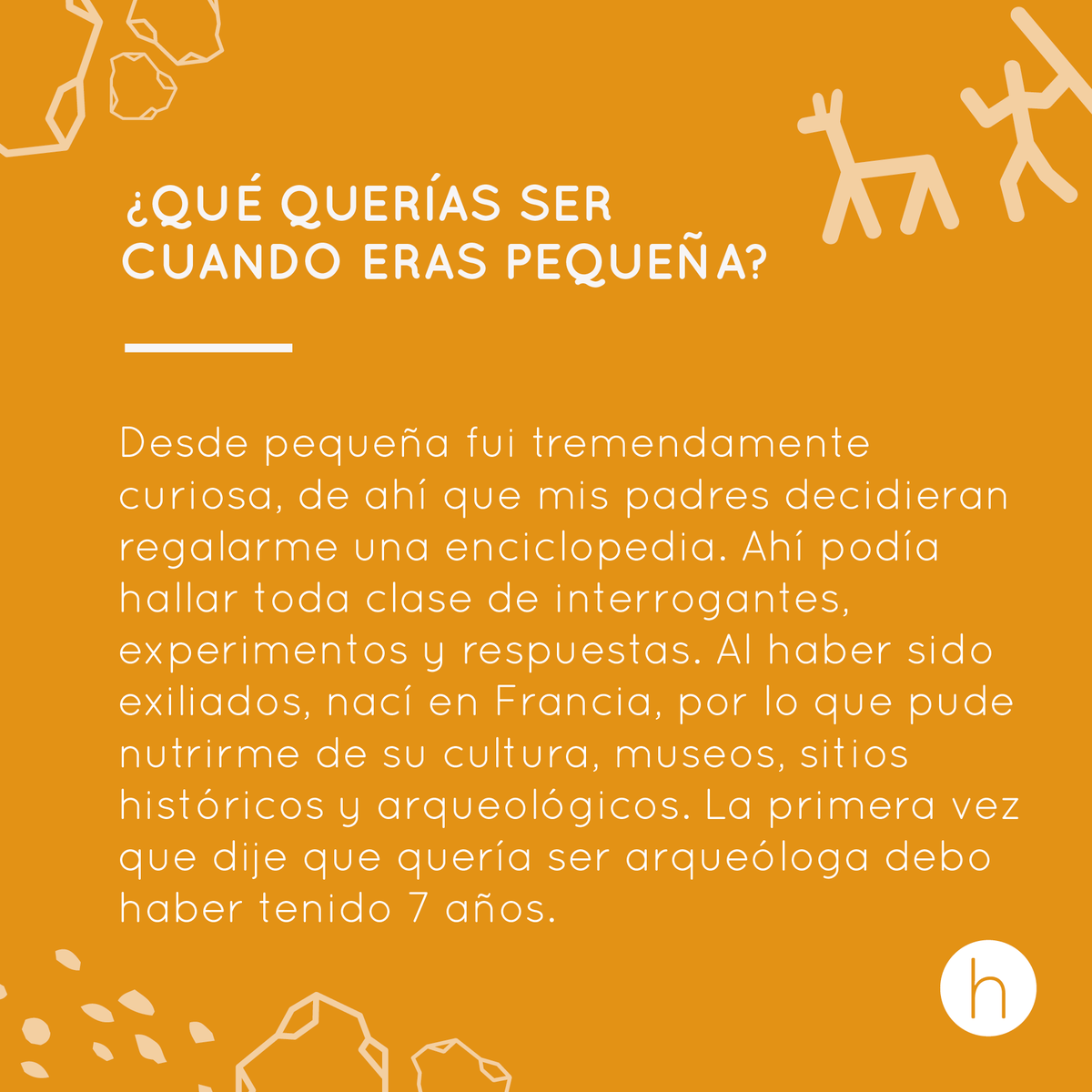 Heurekaonline's tweet photo. Doctora en arqueología, estudia el arte rupestre y la producción, uso y consumo del color del norte de Chile ¿Cuáles eran sus sueños de niña? Marcela Sepúlveda en el #MesMujeryNiñaenCiencia https://t.co/InxGA4qT6q