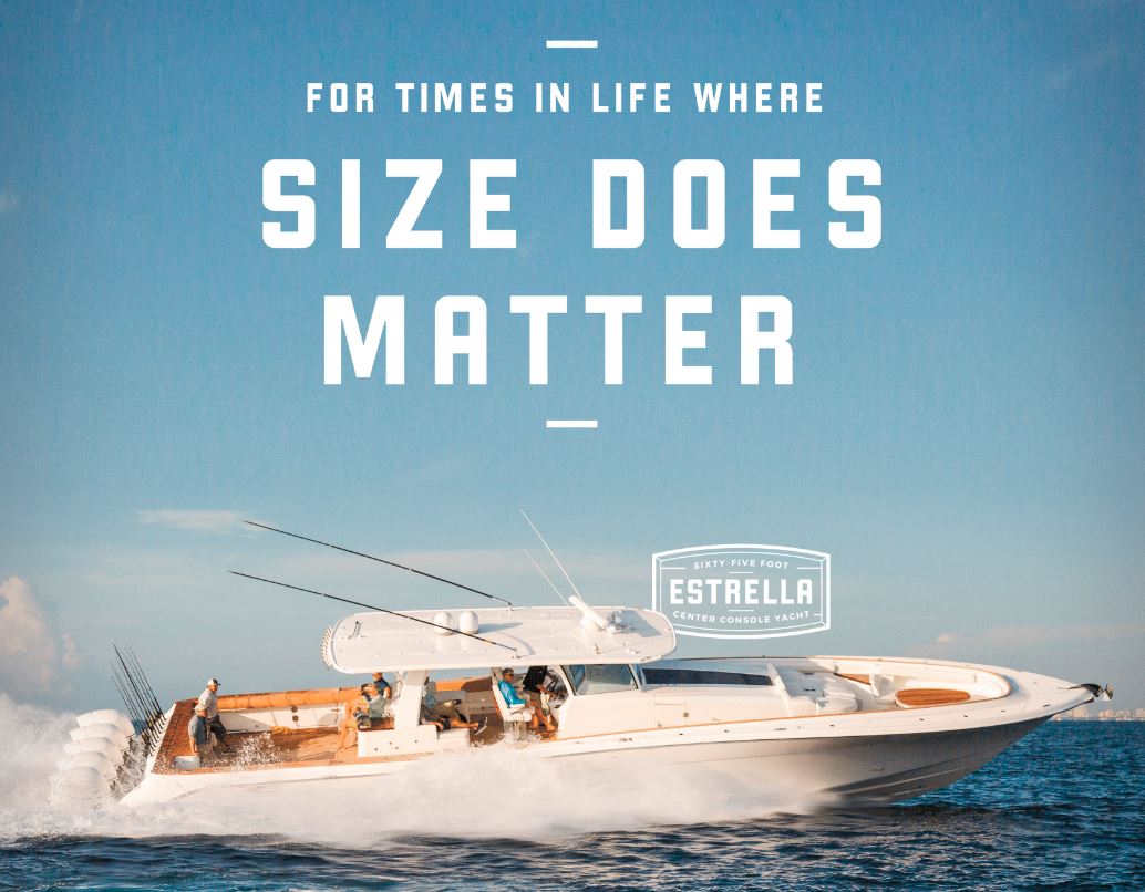 Our 65 Estrella proves size does in fact matter. 
.
.
.
#65Estrella #hcbyachts #centerconsole