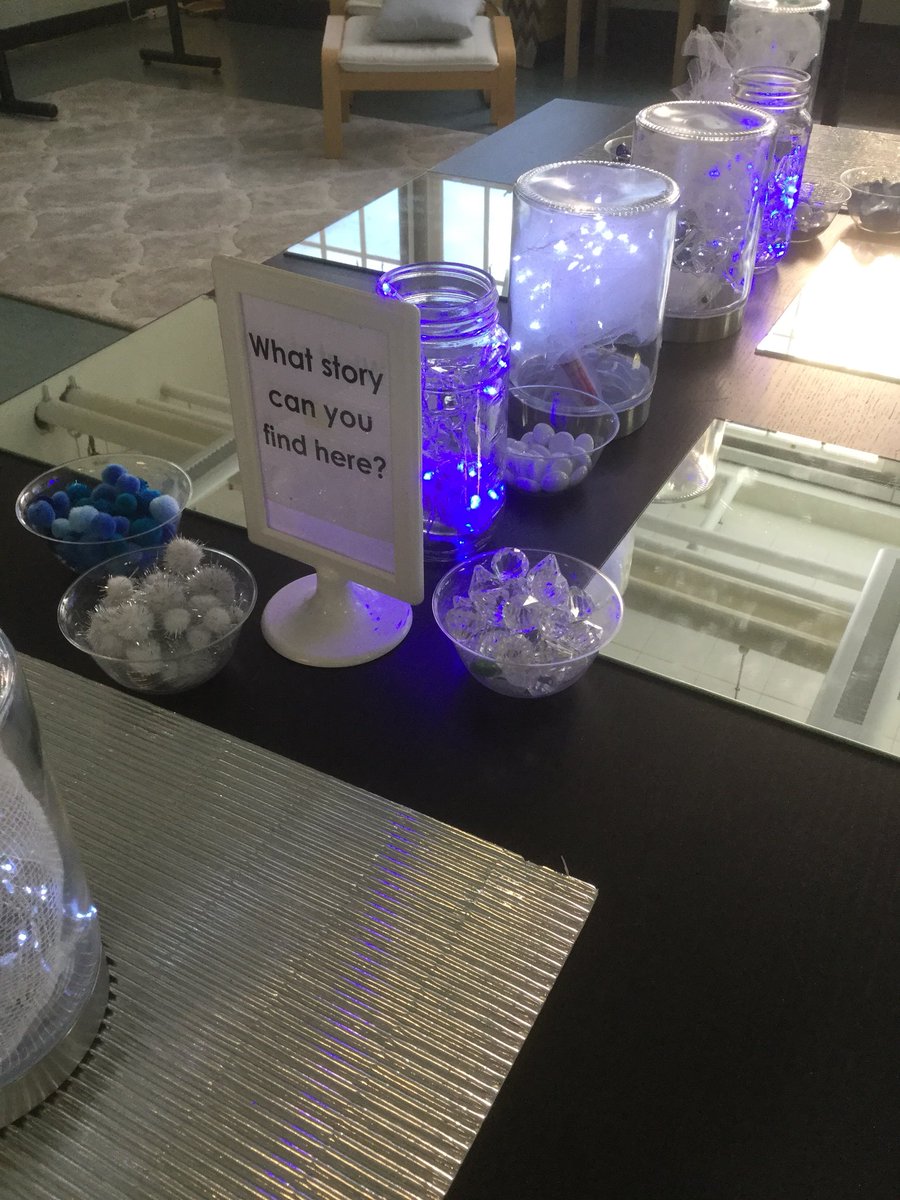 gnwong's tweet photo. @VSB39 invitations for story creation awaits teachers this afternoon #StrathconaStoryStudio! What stories might these invitations provoke in us? Thank you @ColleenSturrock for setting up these provocations for your colleagues! @vsblearns https://t.co/u6NANkbFYP