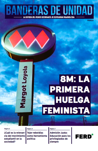RD_Estudiantil's tweet photo. 💼REVISTA FERD | La primera huelga feminista va en la portada de nuestra edición de Marzo de "Banderas de Unidad". ¡No se la pierdan!
👉 https://t.co/EmU6J8Uwe3 https://t.co/kNxaR3y5oy